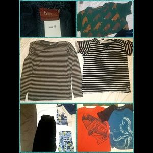 Tea Collection Boys Clothing  Lot - Tops, Bottoms